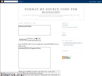 formatmysourcecode.blogspot.co.uk