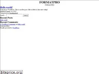 formatpro.org