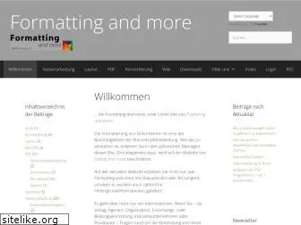 formatting-and-more.de