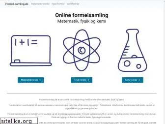 formel-samling.dk