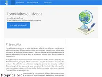 formulairesdumonde.com