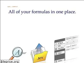 formulasheet.com