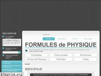 formules-physique.com