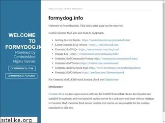 formydog.info