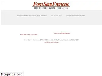 fornsantfrancesc.com