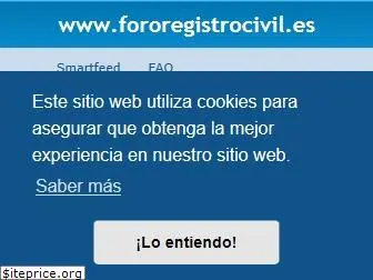 fororegistrocivil.es