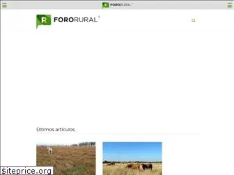 fororural.com