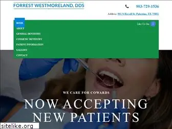 forrestwestmorelandddspalestinedentist.com