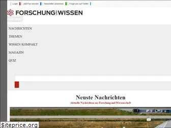 forschung-und-wissen.de