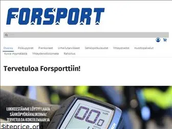 forsport.fi