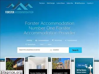 forsteraccommodation.com