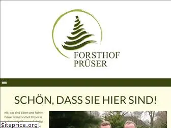 forsthof-prueser.de