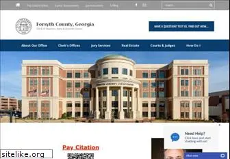 forsythclerk.com