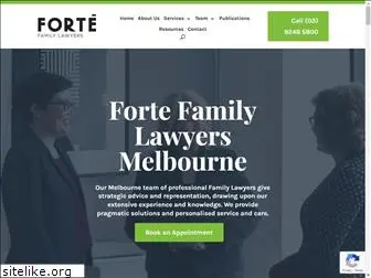 fortefamilylawyers.com.au