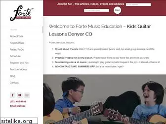 fortemusiceducation.com