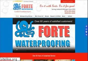 fortewaterproofing.com