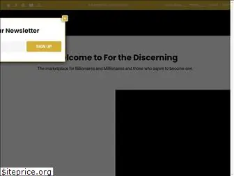 forthediscerning.com