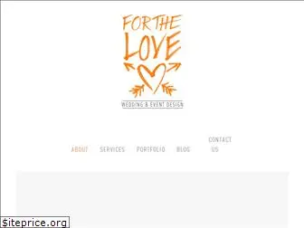 fortheloveevents.com