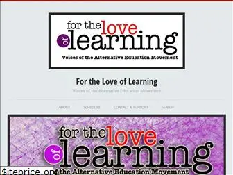 fortheloveoflearningshow.com