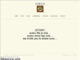 forthvineyards.com