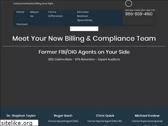 fortismedicalbilling.com