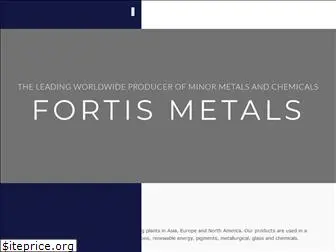 fortismetals.com