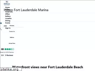 fortlauderdalemarinahotel.com