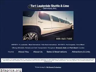 fortlauderdaleshuttlelimo.com