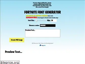 fortnitefontgenerator.com