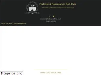 fortrosegolfclub.co.uk