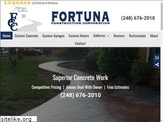 fortunaconstructioncorp.com