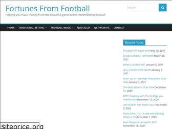 fortunesfromfootball.com