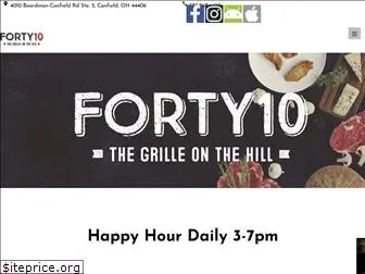 forty10grille.com