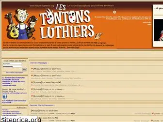 forum-lutherie.org