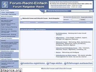 forum-recht-einfach.de
