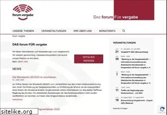 forum-vergabe.de