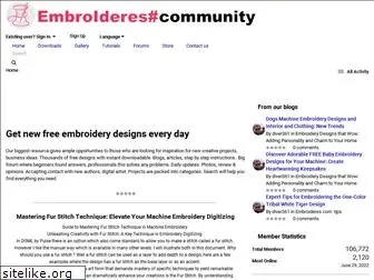 forum.embroideres.com