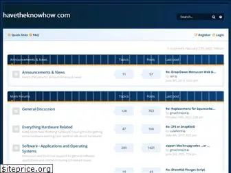forum.havetheknowhow.com