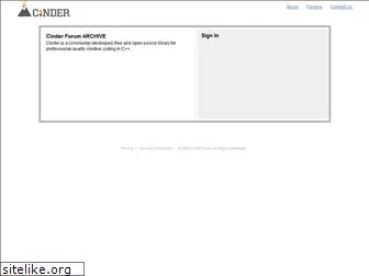 forum.libcinder.org