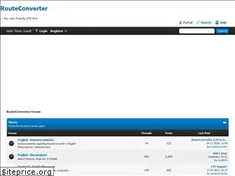 forum.routeconverter.com