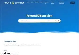 forum2discussion.net