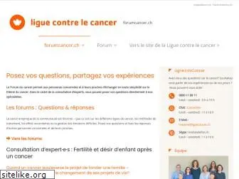 forumcancer.ch