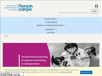 forumcarpe.se