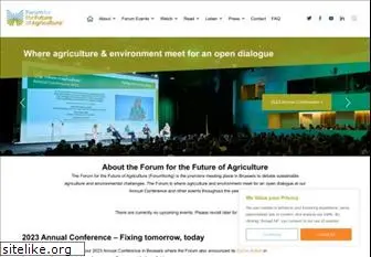 forumforagriculture.com