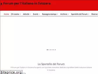 forumperlitalianoinsvizzera.ch