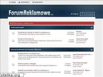forumreklamowe.info