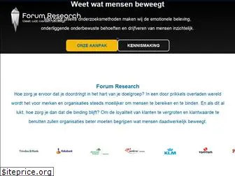 forumresearch.nl