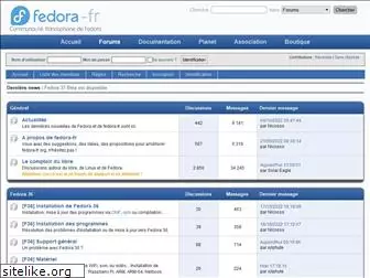 forums.fedora-fr.org