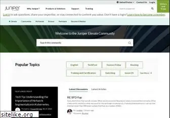 forums.juniper.net
