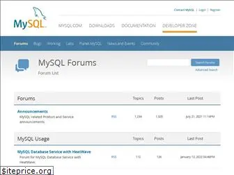 forums.mysql.com